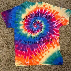 TIE DYE 2014 SACRED HEART CHURCH MISSION TRIP